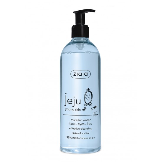 jeju blue line - ziaja - cosmetics - Jeju micellar water/disp 390ml   COSMETICS
